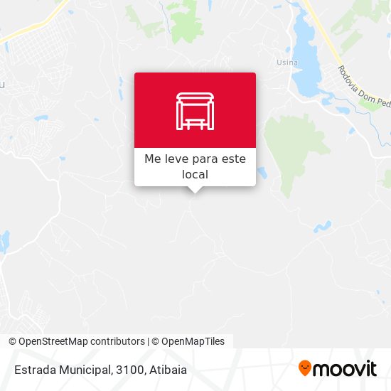 Estrada Municipal, 3100 mapa
