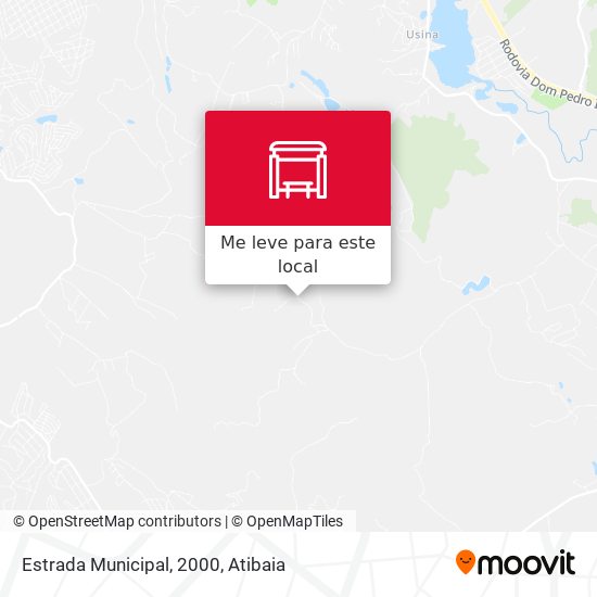 Estrada Municipal, 2000 mapa