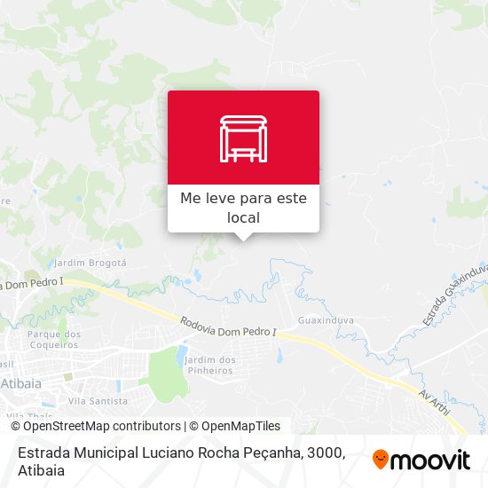 Estrada Municipal Luciano Rocha Peçanha, 3000 mapa