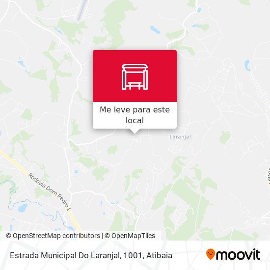 Estrada Municipal Do Laranjal, 1001 mapa