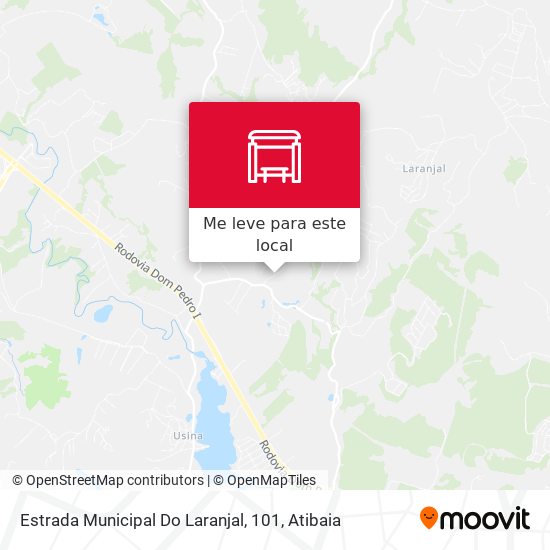 Estrada Municipal Do Laranjal, 101 mapa
