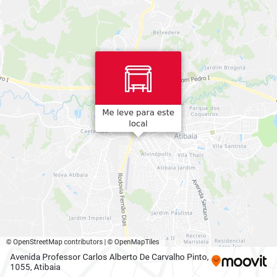 Avenida Professor Carlos Alberto De Carvalho Pinto, 1055 mapa