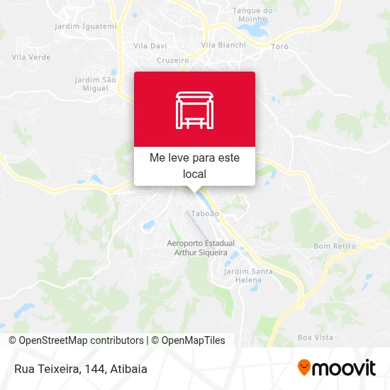 Rua Teixeira, 144 mapa