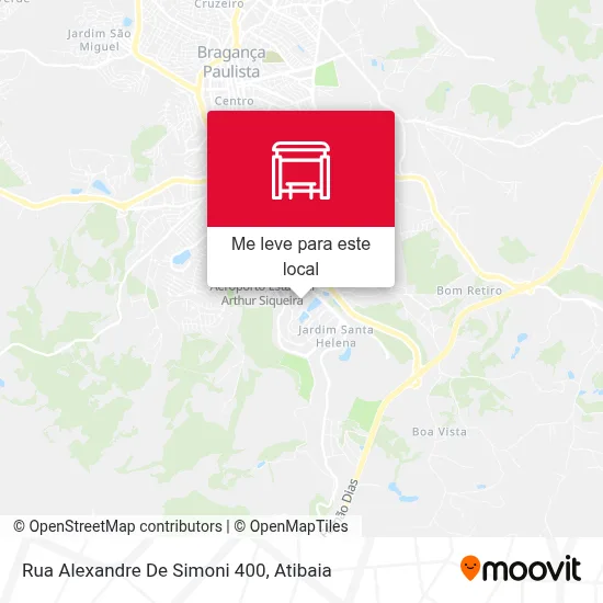 Rua Alexandre De Simoni 400 mapa