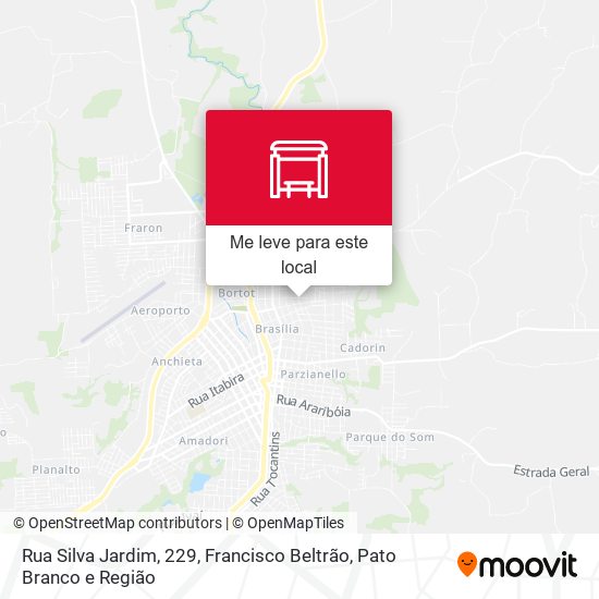 Rua Silva Jardim, 229 mapa