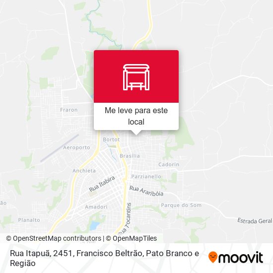 Rua Itapuã, 2451 mapa