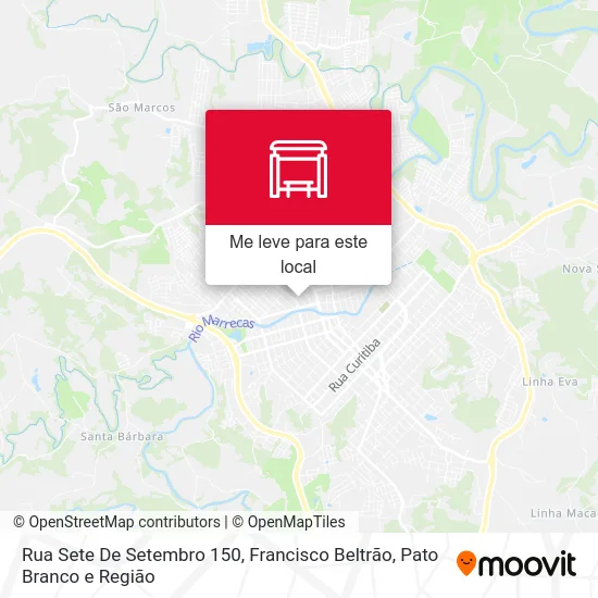 Rua Sete De Setembro 150 mapa