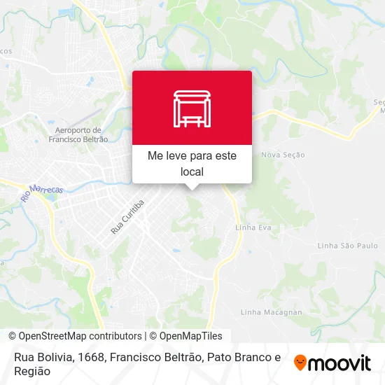 Rua Bolivia, 1668 mapa