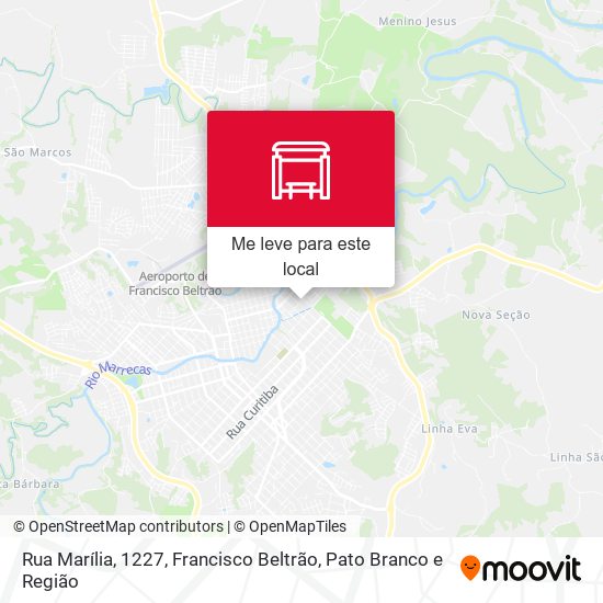 Rua Marília, 1227 mapa