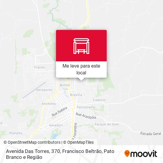 Avenida Das Torres, 370 mapa