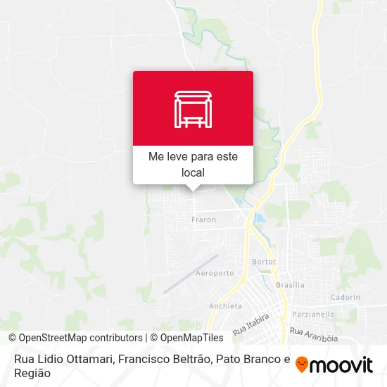 Rua Lidio Ottamari mapa