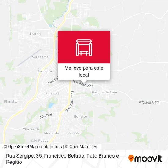 Rua Sergipe, 35 mapa