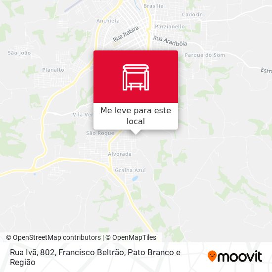 Rua Ivã, 802 mapa