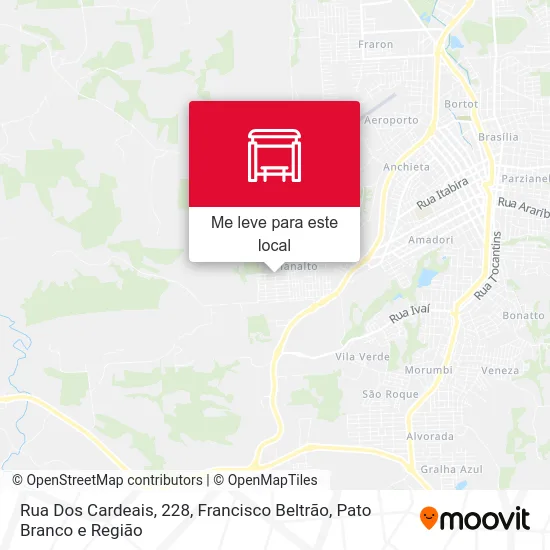 Rua Dos Cardeais, 228 mapa