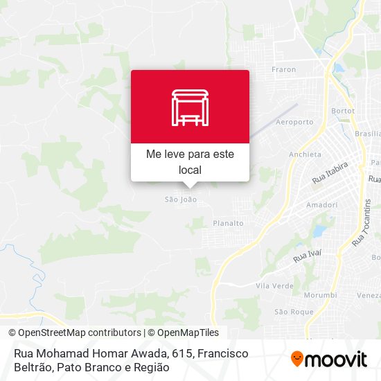 Rua Mohamad Homar Awada, 615 mapa
