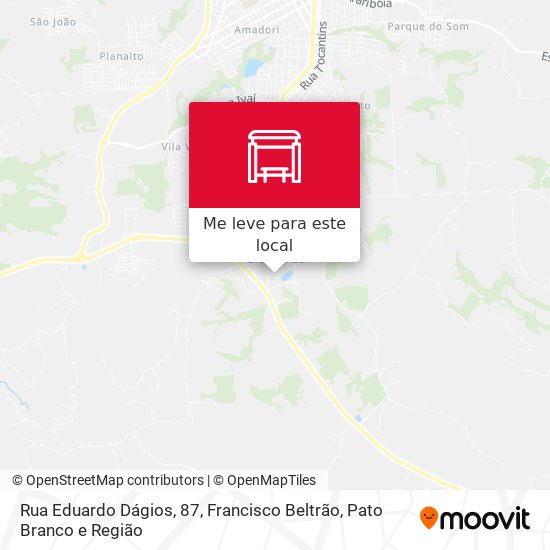 Rua Eduardo Dágios, 87 mapa