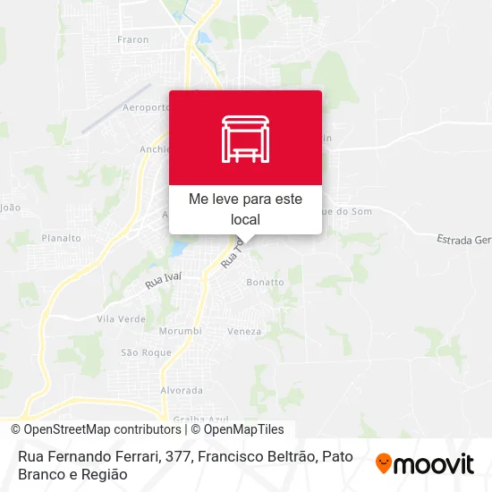 Rua Fernando Ferrari, 377 mapa