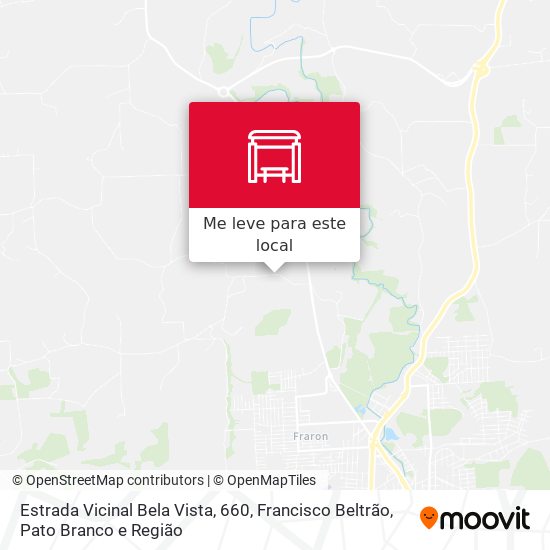 Estrada Vicinal Bela Vista, 660 mapa