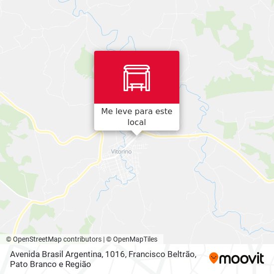 Avenida Brasil Argentina, 1016 mapa
