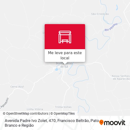 Avenida Padre Ivo Zolet, 470 mapa