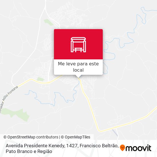 Avenida Presidente Kenedy, 1427 mapa