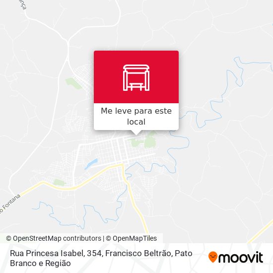 Rua Princesa Isabel, 354 mapa