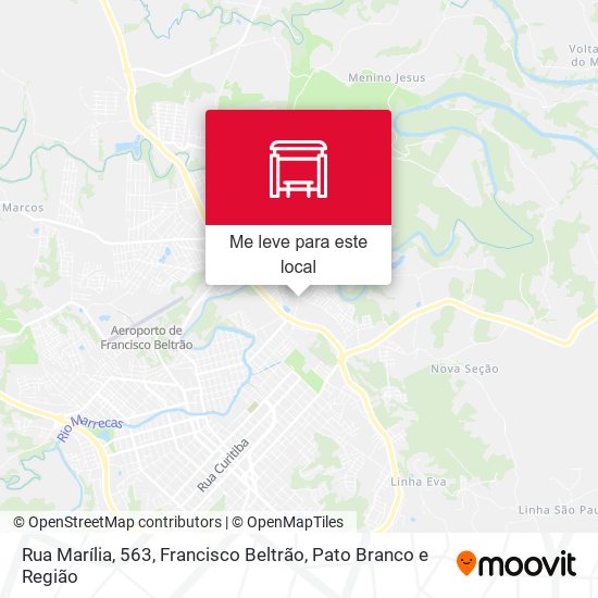Rua Marília, 563 mapa
