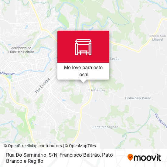 Rua Do Seminário, S/N mapa