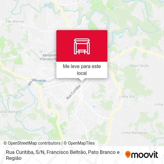 Rua Curitiba, S/N mapa