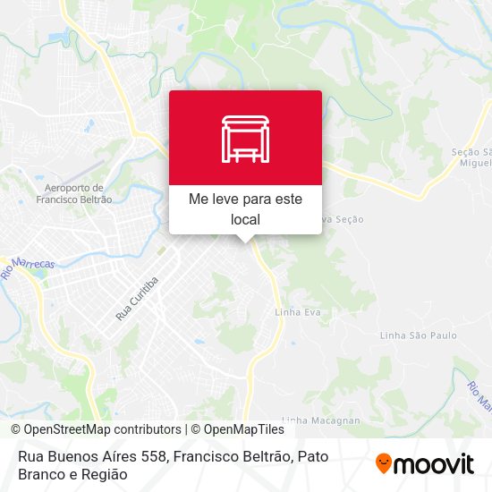 Rua Buenos Aíres 558 mapa