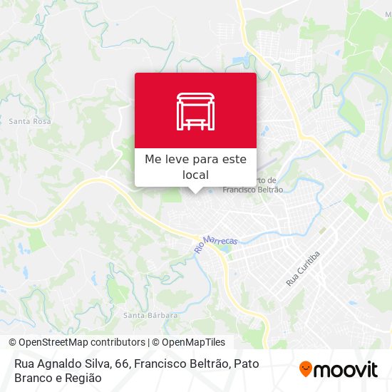 Rua Agnaldo Silva, 66 mapa