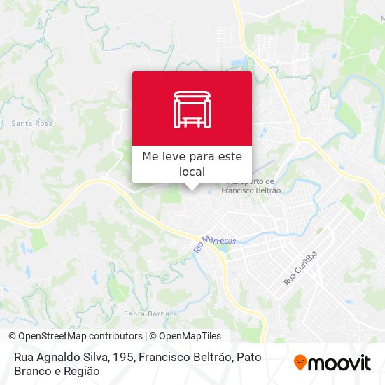 Rua Agnaldo Silva, 195 mapa