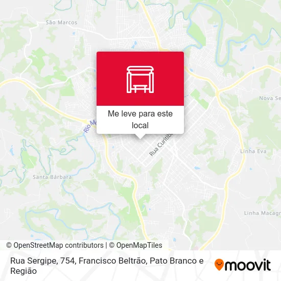 Rua Sergipe, 754 mapa