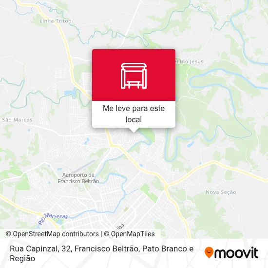 Rua Capinzal, 32 mapa