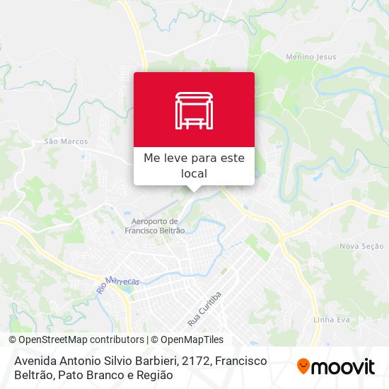 Avenida Antonio Silvio Barbieri, 2172 mapa