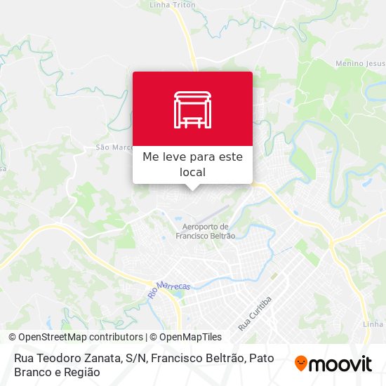 Rua Teodoro Zanata, S/N mapa