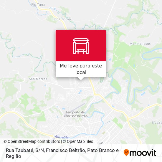 Rua Taubaté, S/N mapa