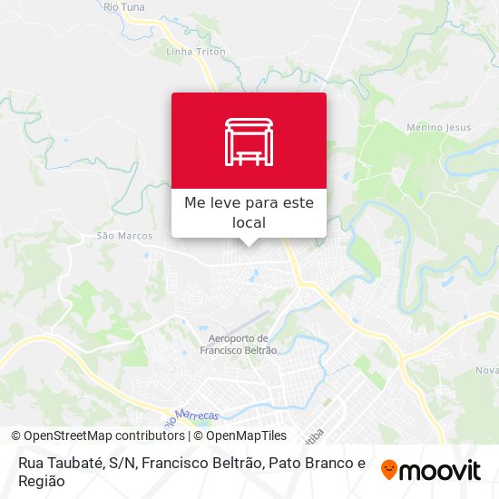 Rua Taubaté, S/N mapa