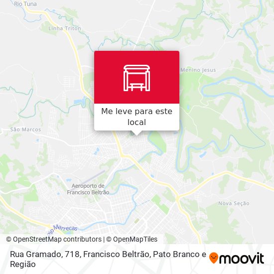 Rua Gramado, 718 mapa