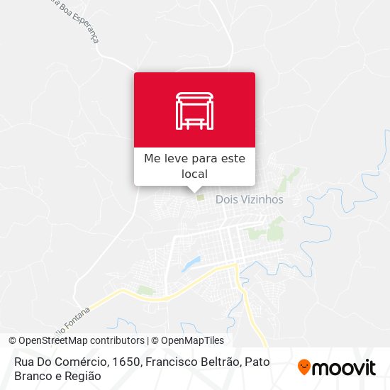 Rua Do Comércio, 1650 mapa