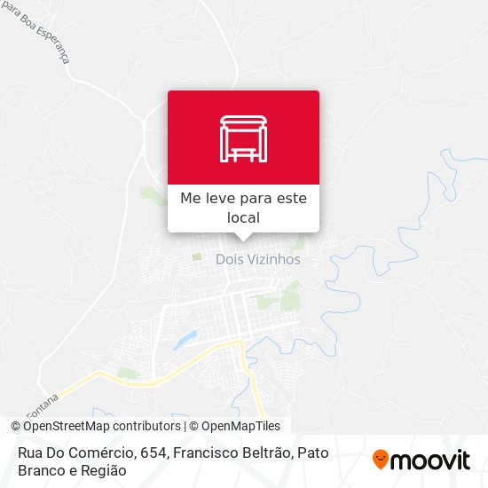 Rua Do Comércio, 654 mapa