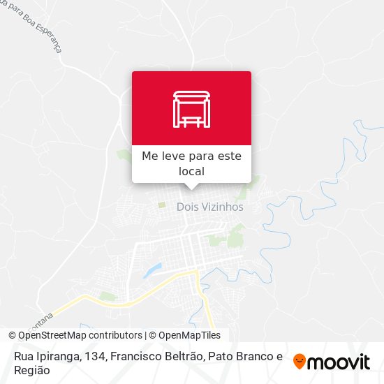 Rua Ipiranga, 134 mapa