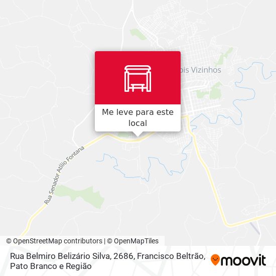 Rua Belmiro Belizário Silva, 2686 mapa