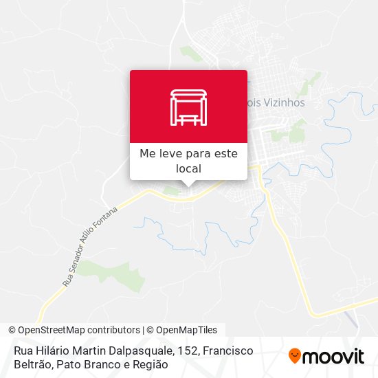 Rua Hilário Martin Dalpasquale, 152 mapa