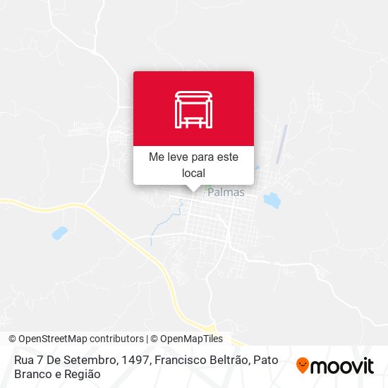 Rua 7 De Setembro, 1497 mapa