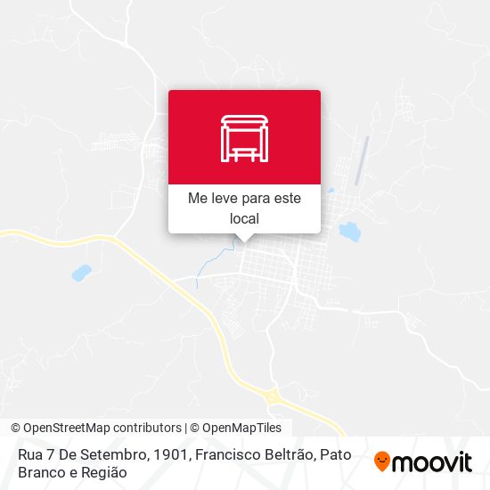 Rua 7 De Setembro, 1901 mapa