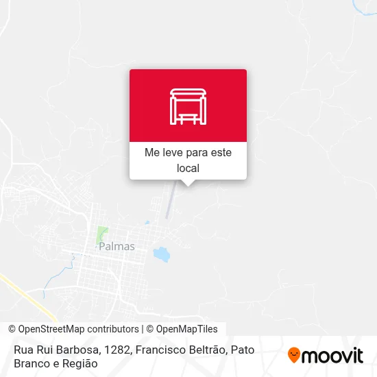 Rua Rui Barbosa, 1282 mapa