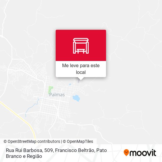 Rua Rui Barbosa, 509 mapa