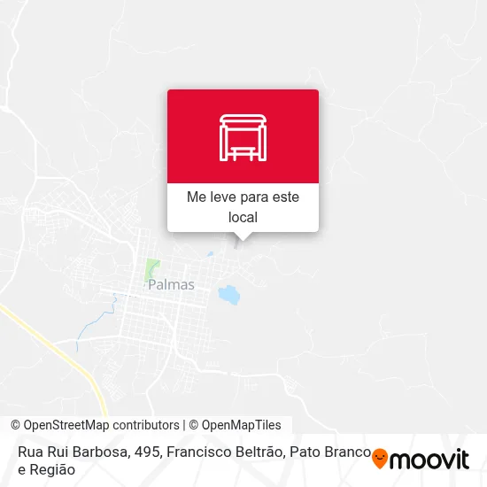 Rua Rui Barbosa, 495 mapa