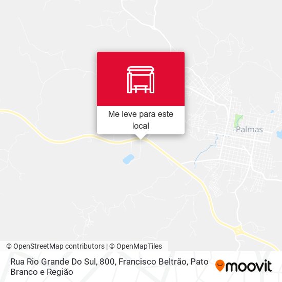Rua Rio Grande Do Sul, 800 mapa